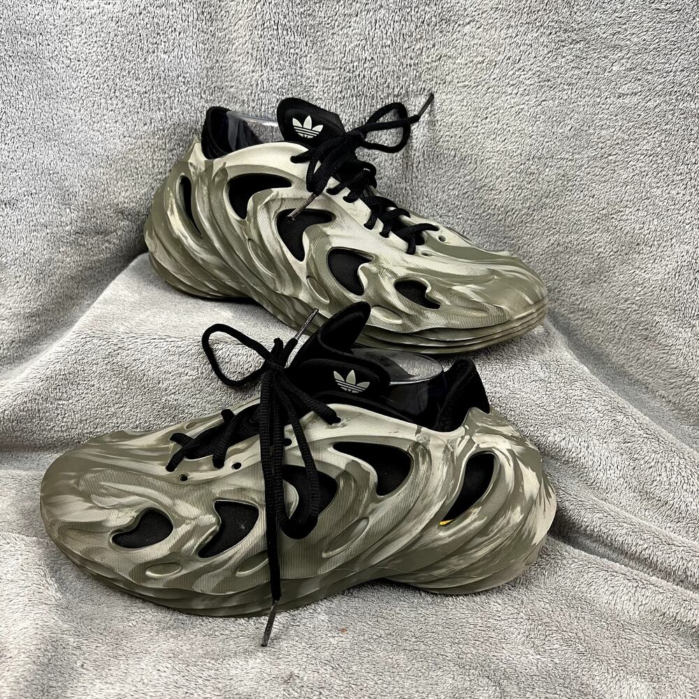 Adidas adiFOM Q Olive Strata Sneakers Mens 10.5 Cage Shoes